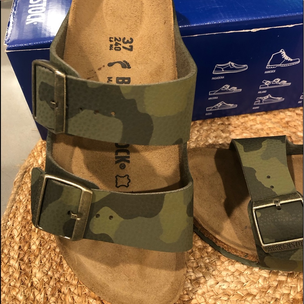 NIBWT Birkenstock Arizona Camo size 37